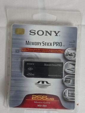 Sony Memory Stick PRO 256MB - Black